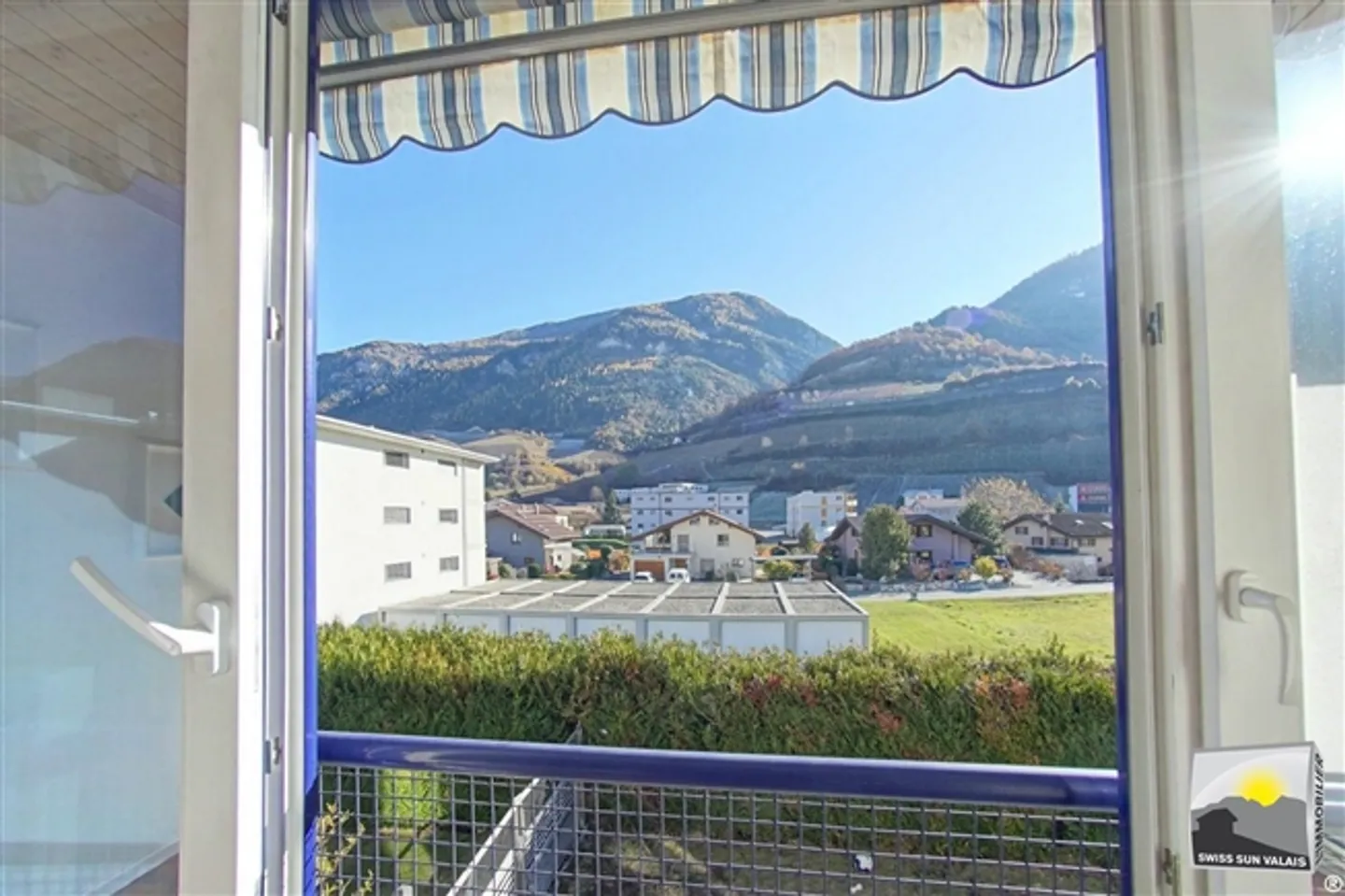 «RÉCHY/Chalais, schöne Wohnung Veranda 4.5 Stück von 110 m² zum Verkauf. Schweiz» - Foto 14 von 15