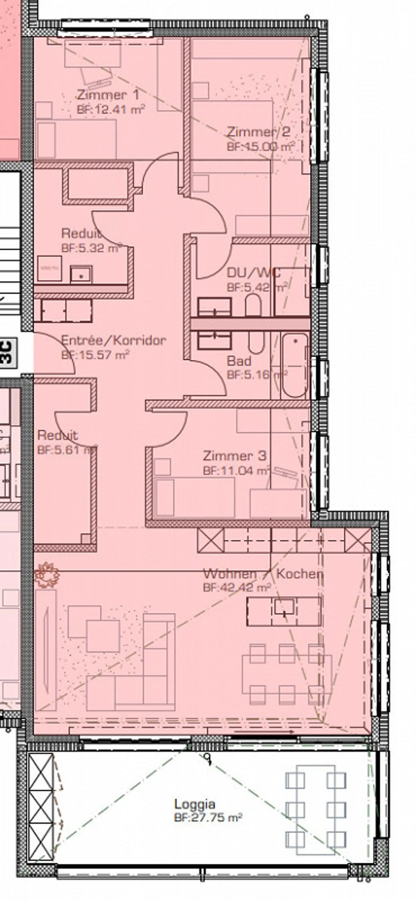 Qualité de vie moderne - Appartement spacieux de 4,5 pièces - Photo 8 sur 10