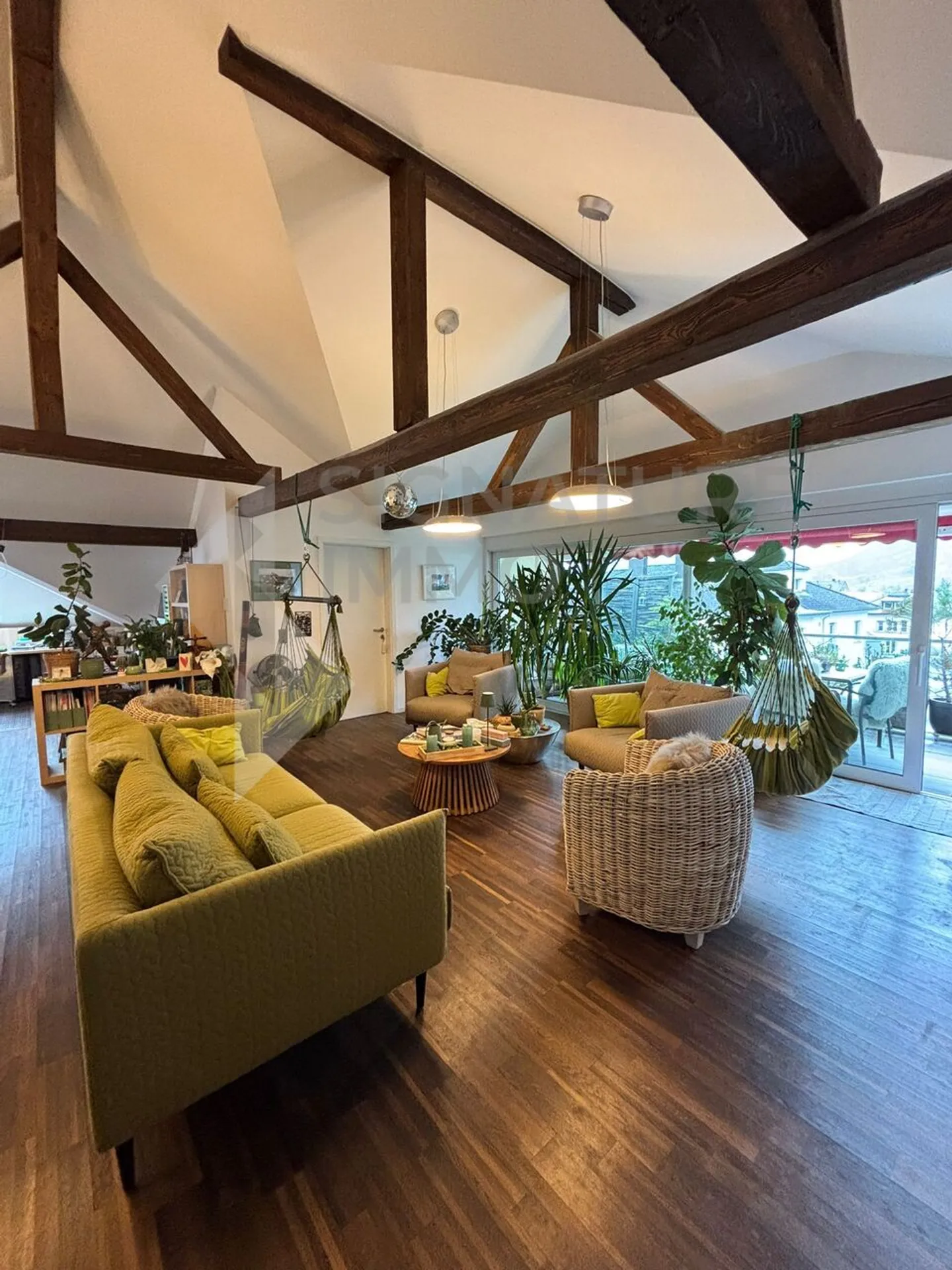 Zu verkaufen: 3,5-Zimmer-Wohnung 127 m² in Bulle, hell und atypisch - Foto 1 von 12