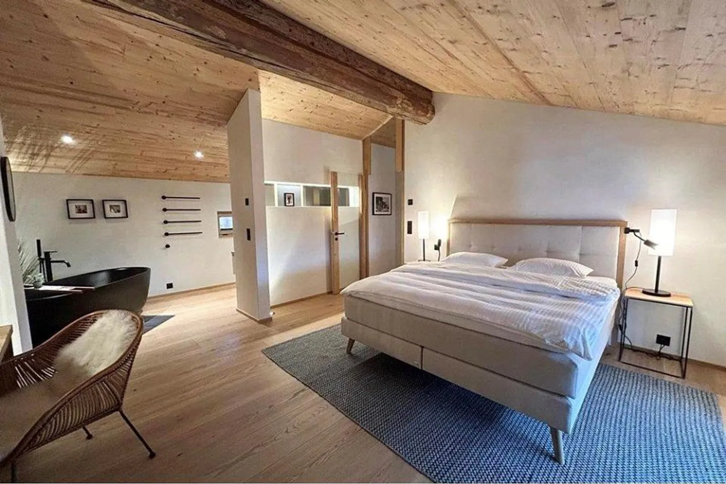 Rental 2.5-room goat stable in Goms - Photo 1 of 13