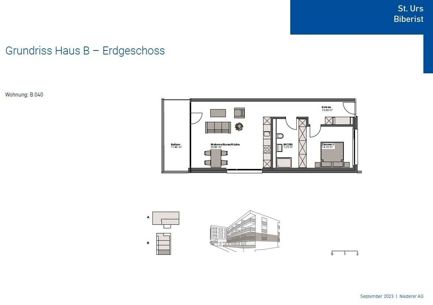 Apartment in the Heart of Biberist - Photo 6 of 7