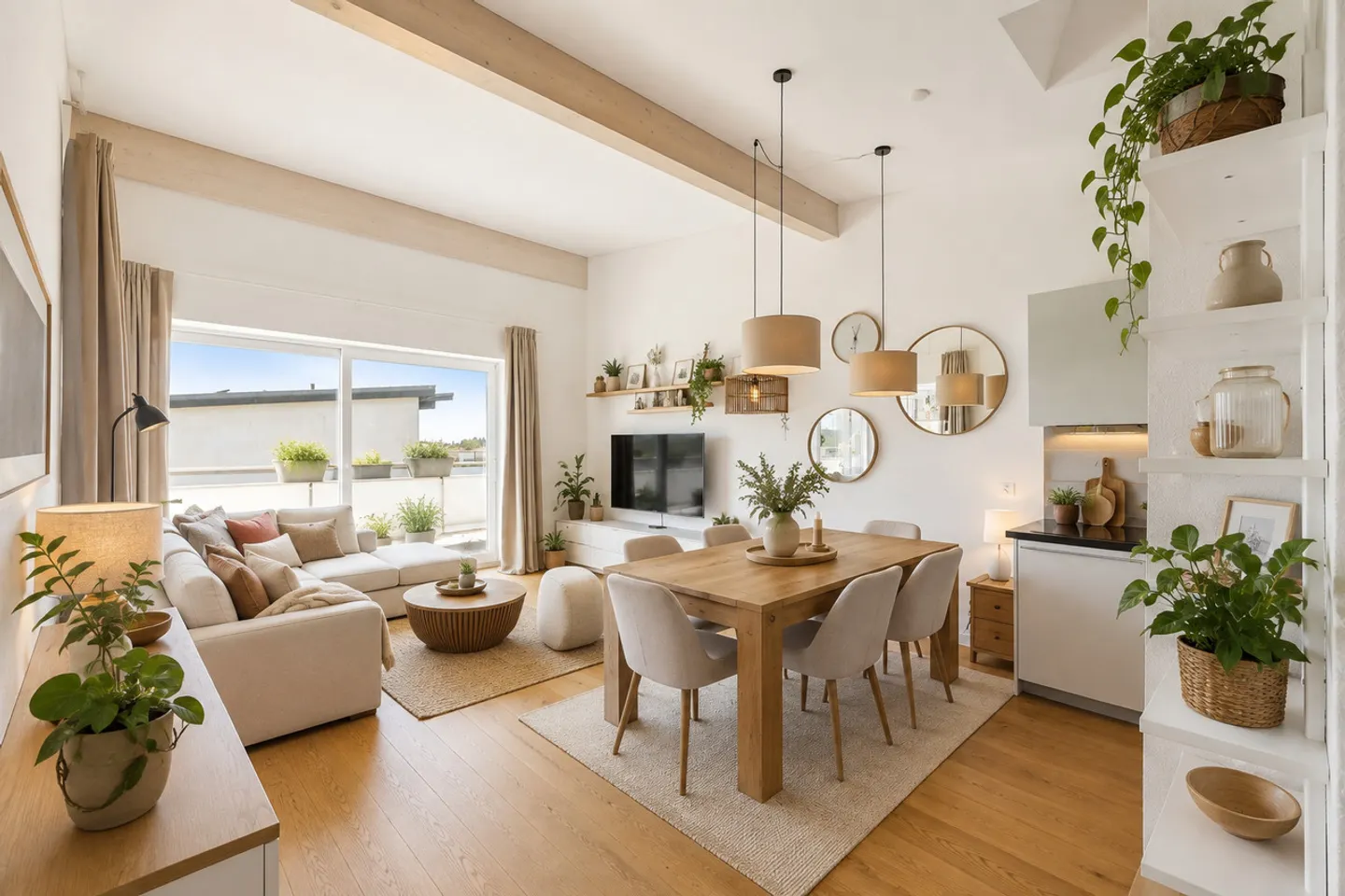 Wunderschönes Penthouse mit Terrasse - Foto 2 von 11