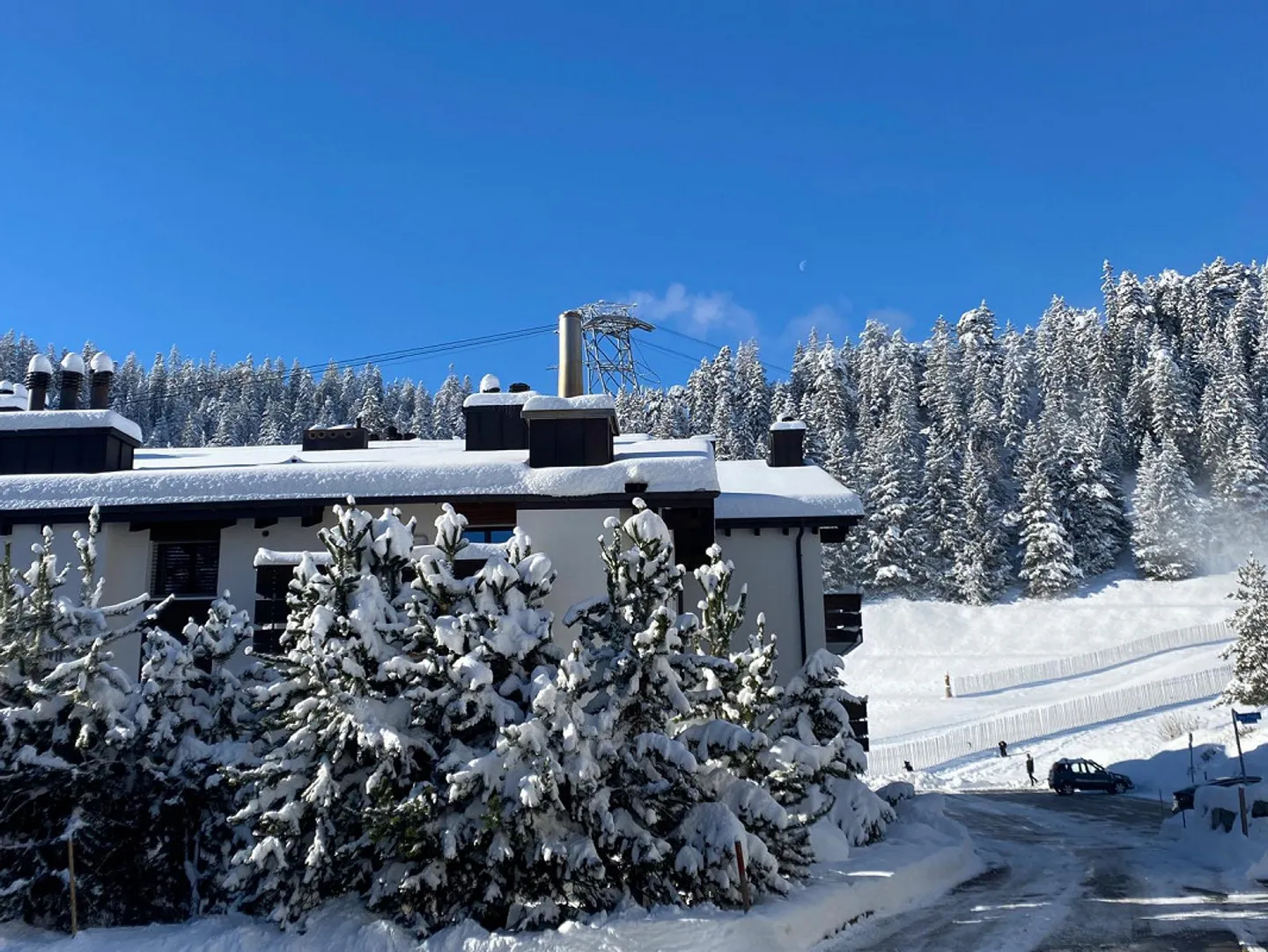 Appartamento per vacanze completamente attrezzato ski-in/ski-out a Laax Murschetg in affitto a lungo termine - Foto 23 di 25