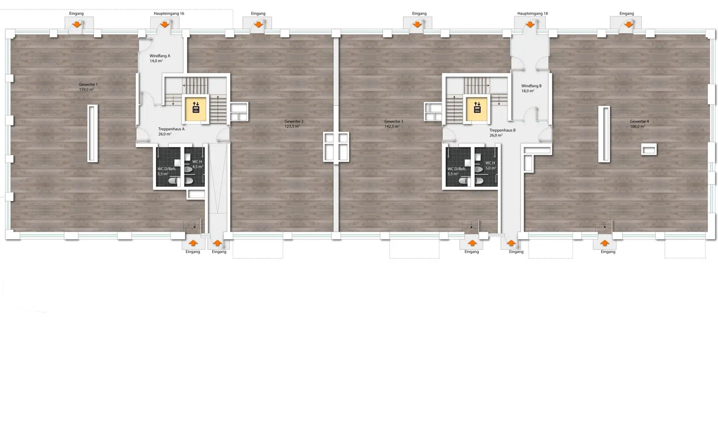 Ihr neuer Standort im repräsentativen und einzigartigen Neubau «La Mirar» - Photo 4 sur 13