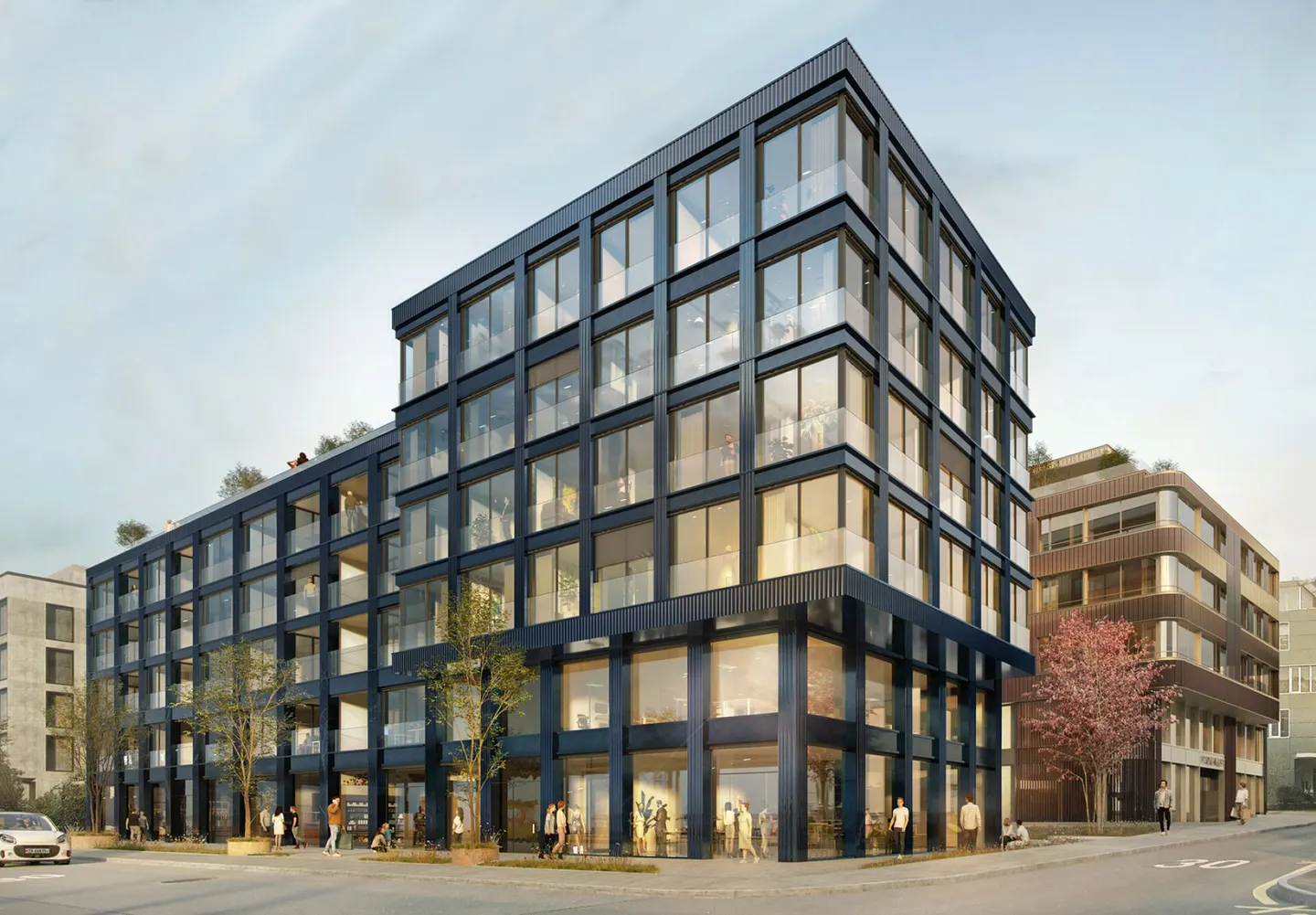 Ihr neuer Standort im repräsentativen und einzigartigen Neubau «La Mirar» - Photo 1 sur 13