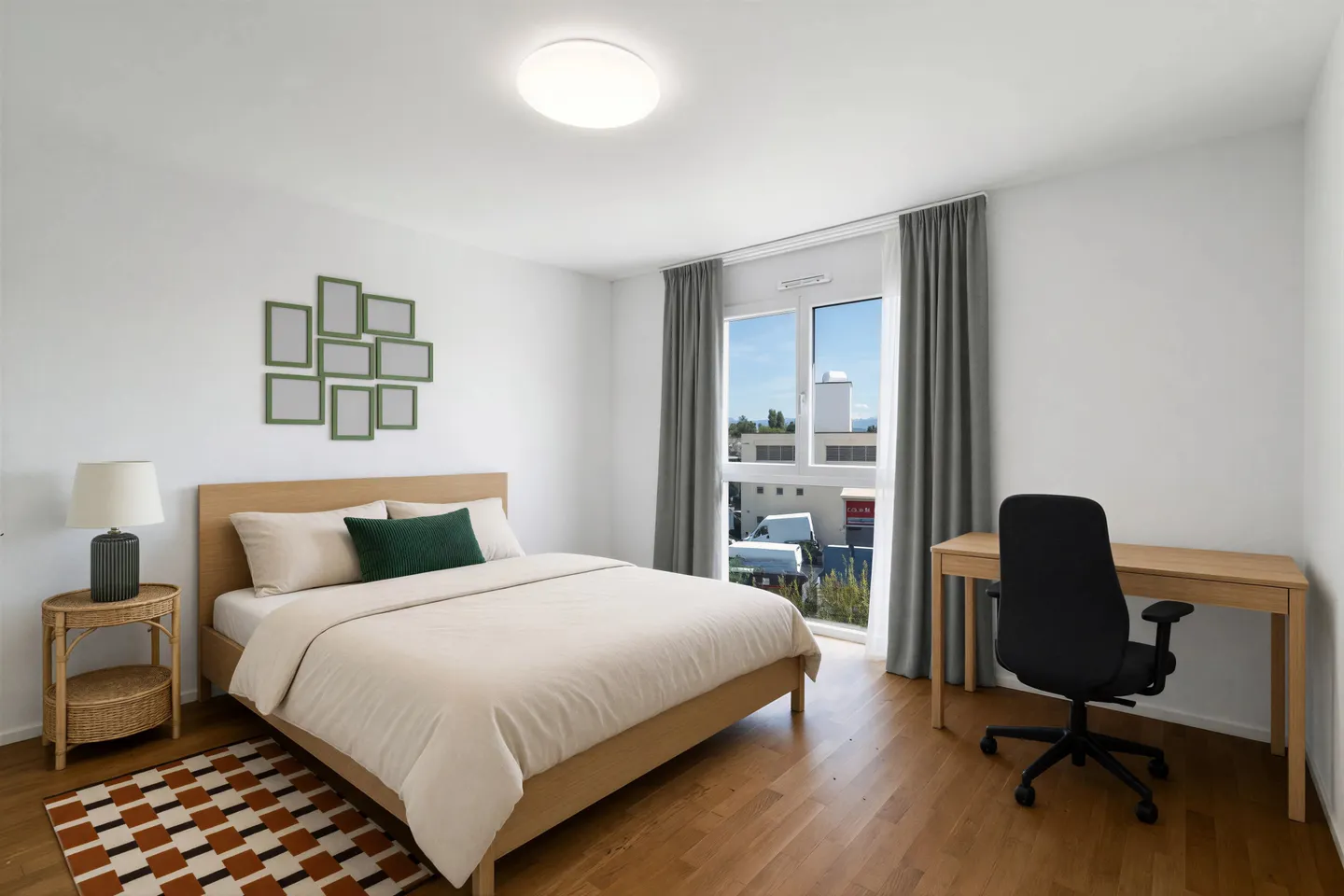 Zeitgenössische 4,5-Zimmer-Penthouse-Wohnung in der Nähe des Sees - Foto 4 von 8