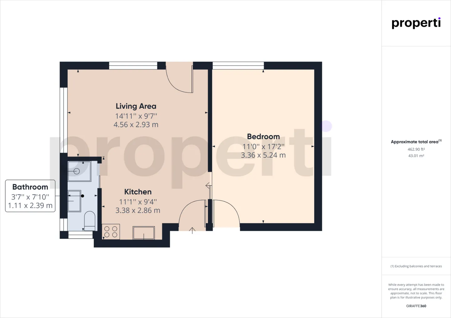 Appartement meublé 2 pièces à Schliern près de Köniz - Photo 8 sur 9
