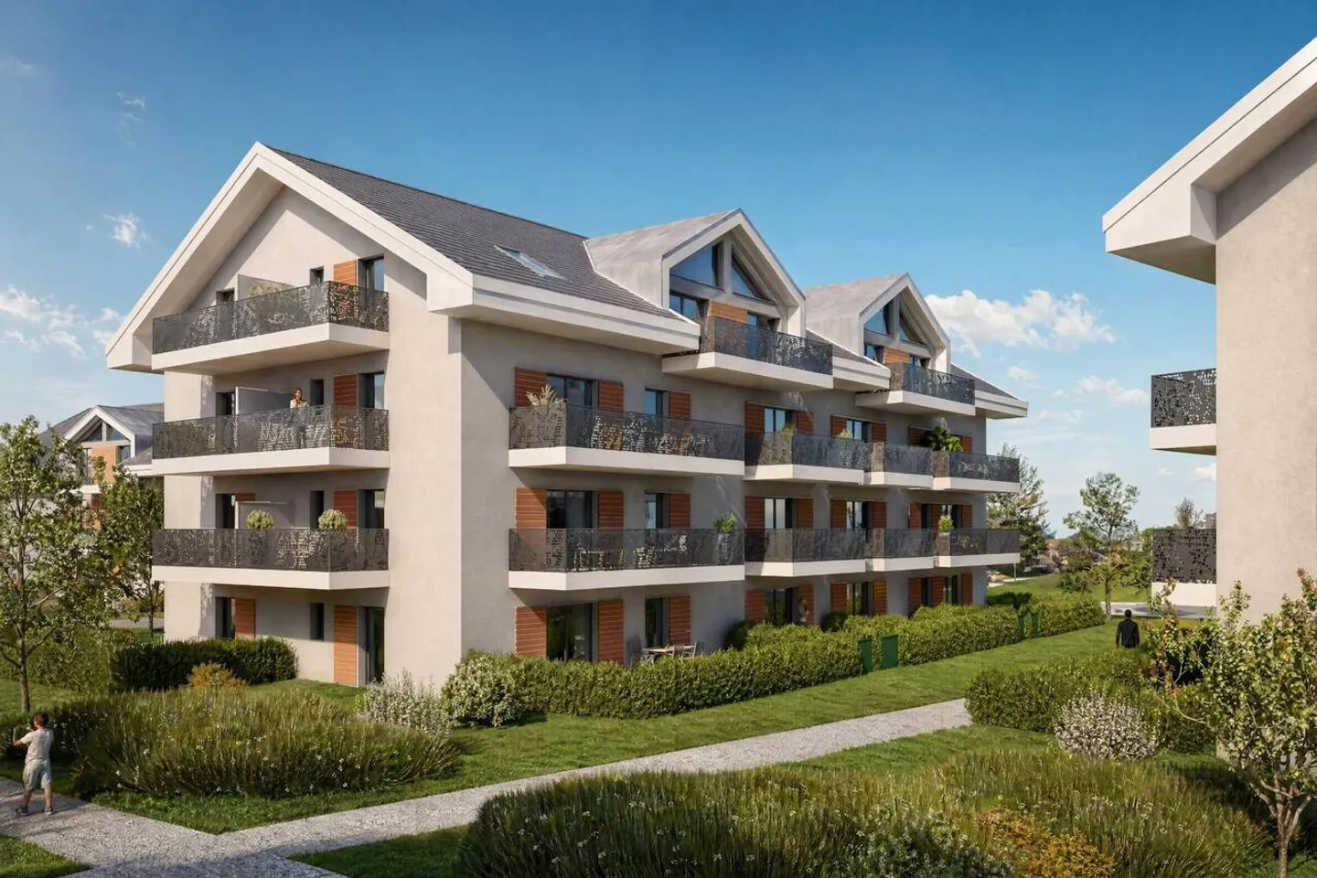 Bourg de Denges 2.5 new rooms with private garden - Photo 7 of 8