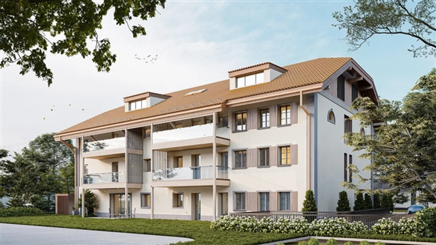 Appartement neuf spacieux de 3,5 pièces avec terrasse et charme authentique - Photo 4 sur 4