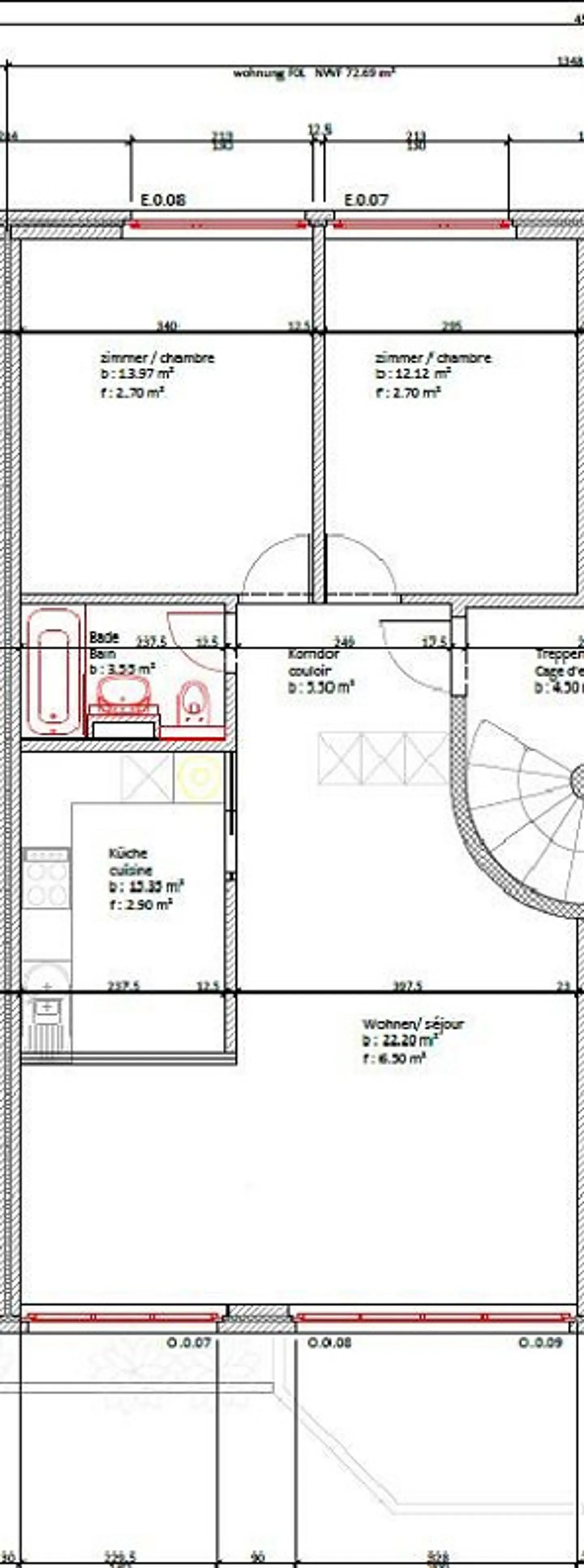 Appartement 3.5 pièces rez-de-chaussée - Photo 9 sur 11