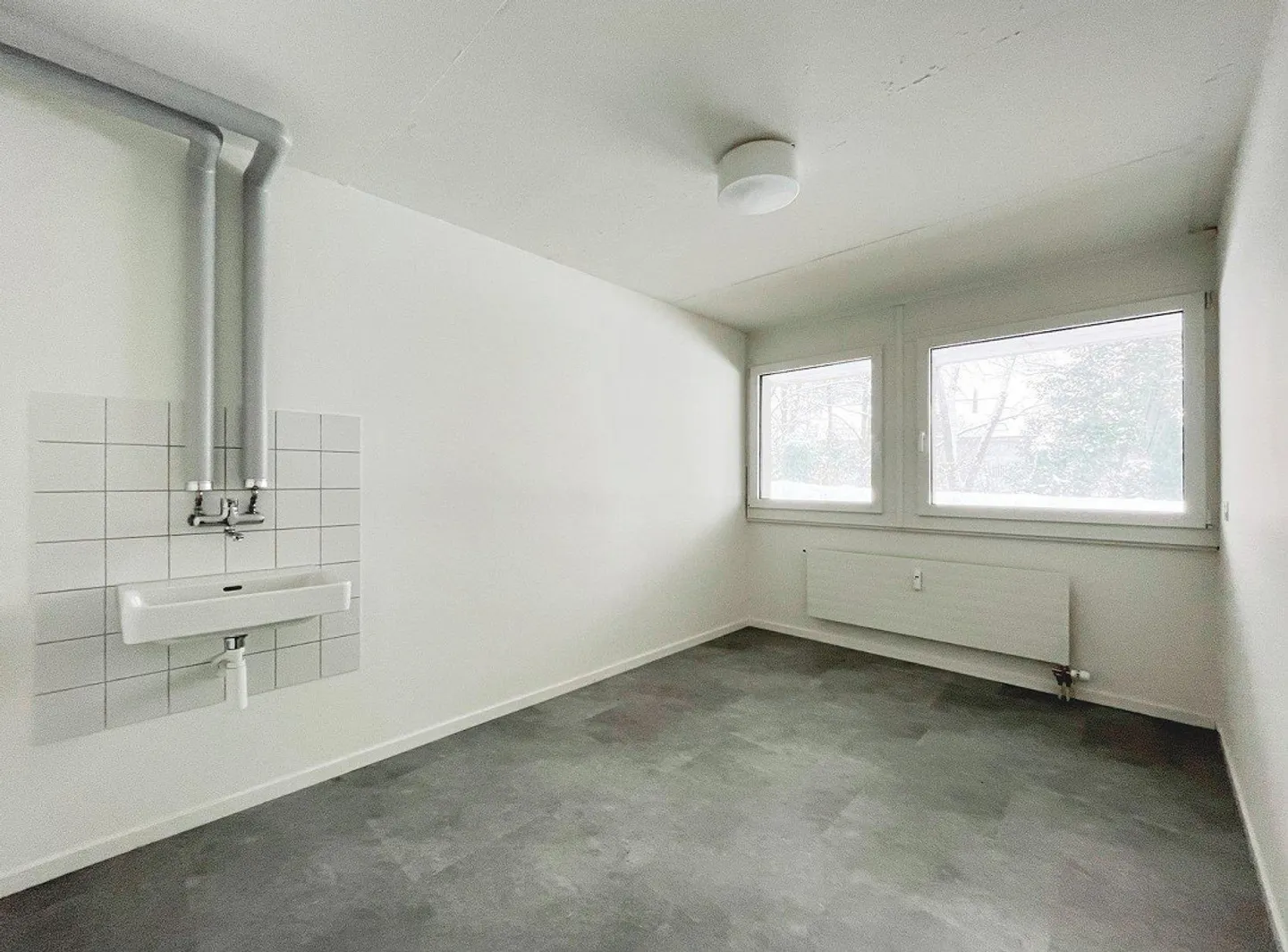 Stanza hobby con lavabo in affitto a Riehen - Foto 1 di 2