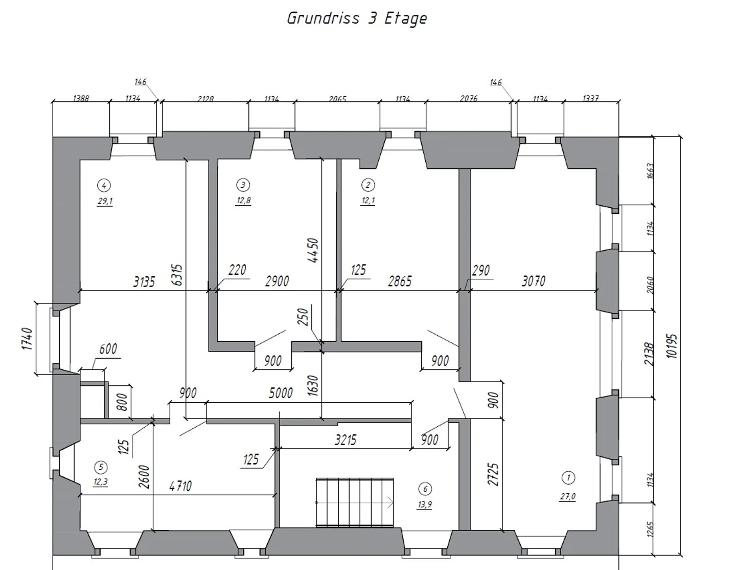 Freshly renovated 3.5-room apartment with panorama in Malix - Photo 9 of 10