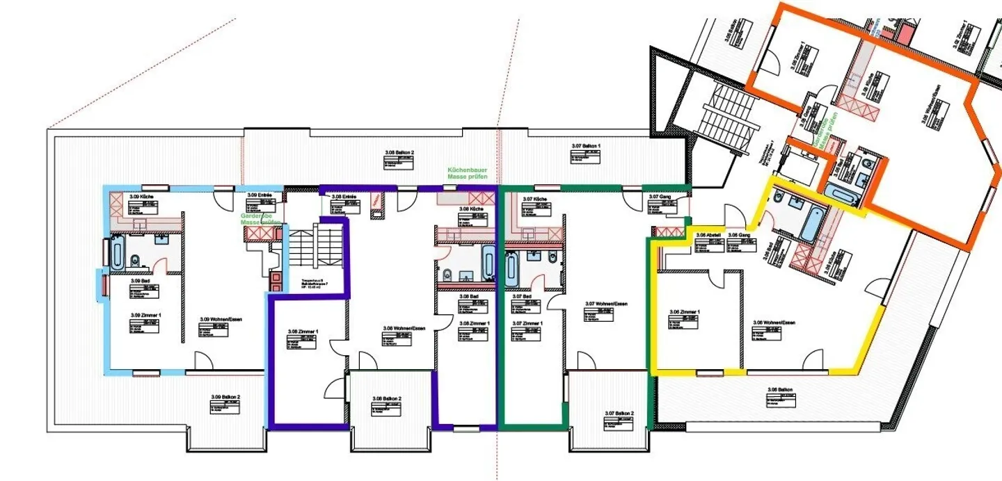 Freshly renovated 2.5-room apartments in a central location in Lyss - Photo 6 of 6
