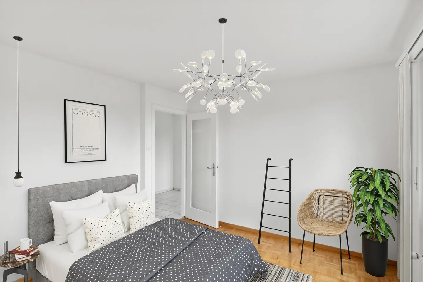 Charmante Wohnung in Düdingen - Foto 2 von 6