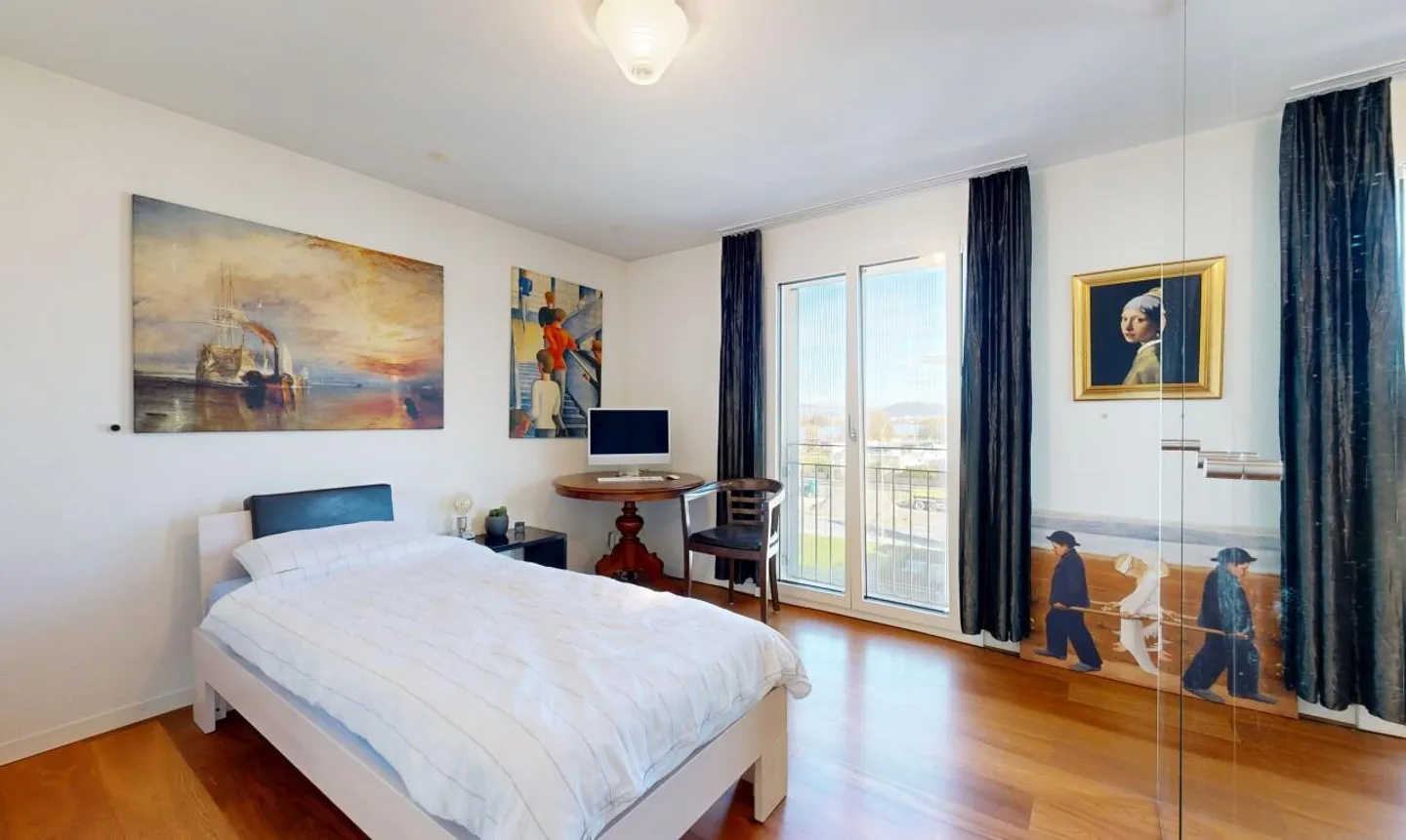 4.5-Room Maisonette Apartment with Lake View in Hünenberg See - Photo 7 of 11