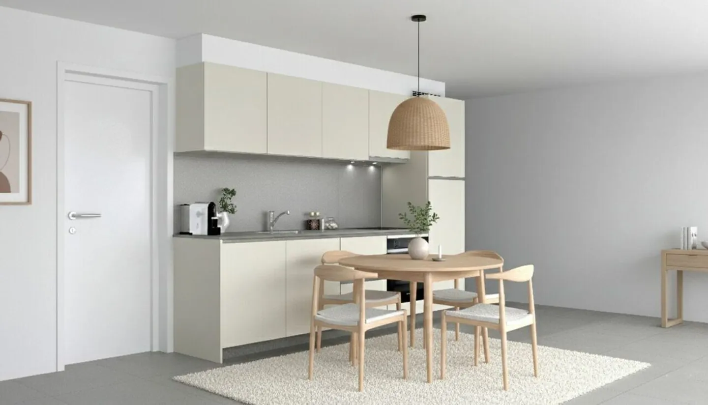 Bel appartement de 2,5 pièces avec balcon au centre de Monthey - Photo 2 sur 13