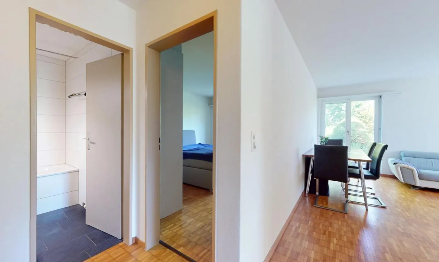 «Gepflegte 2.5-Zimmer Gartenwohnung in Zürich-Affoltern» - Foto 9 von 11