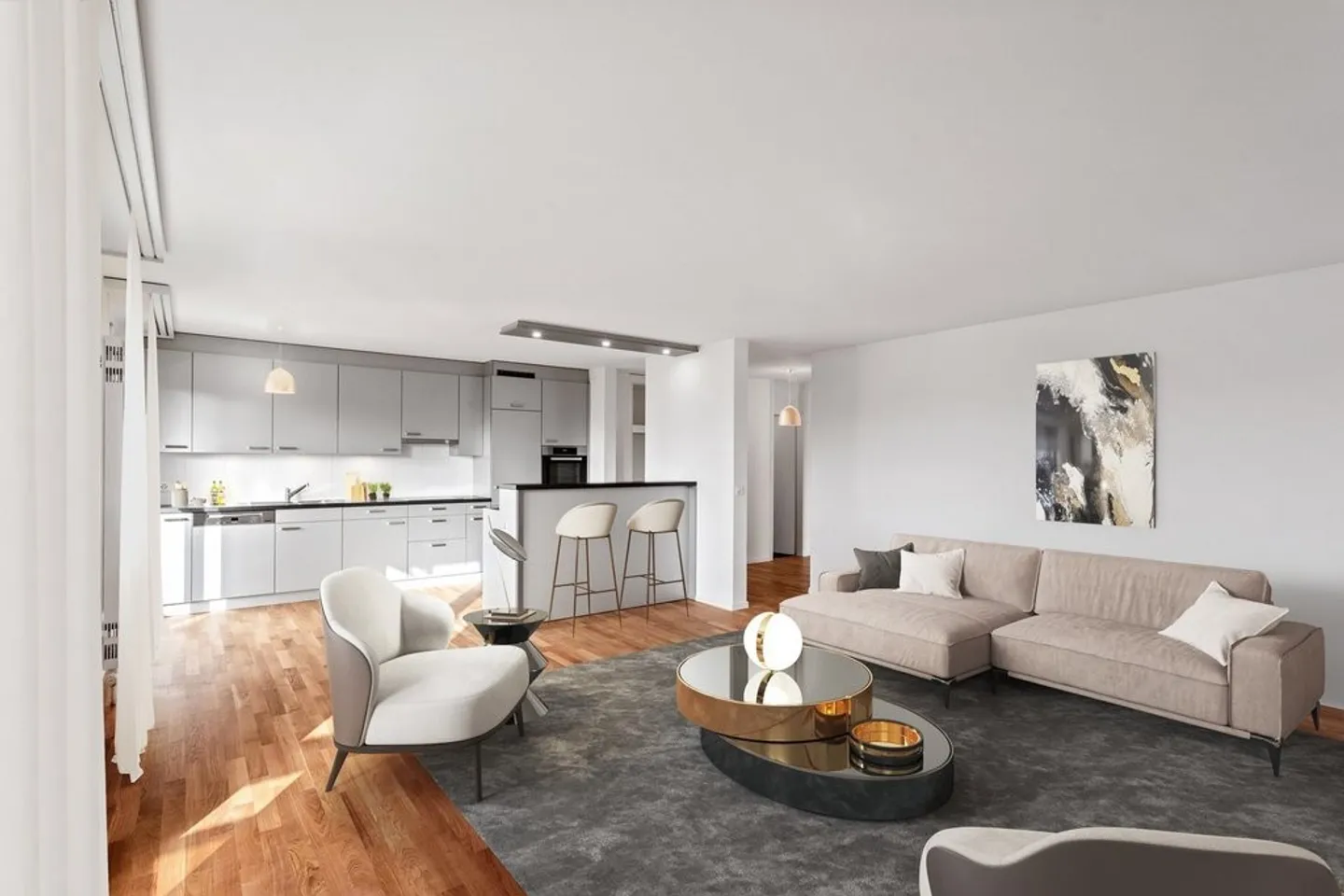 Modern Apartment in Quiet Area - Photo 3 of 12