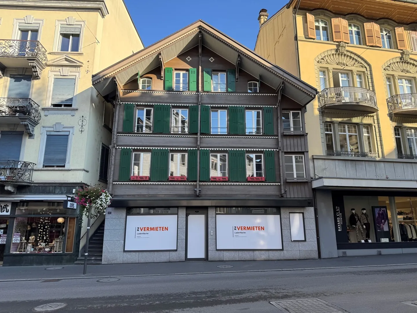 Spazio commerciale attraente su due piani (piano terra e primo piano) su Höheweg - Foto 1 di 3
