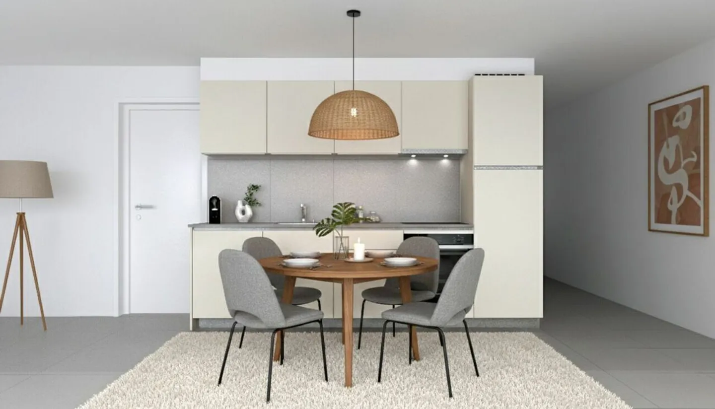 Bel appartement de 2,5 pièces au centre de Monthey - Photo 1 sur 13