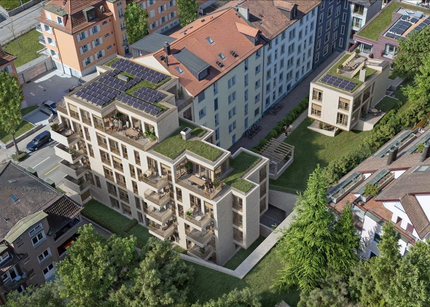 Wollihood – Progetto di nuova costruzione a Zurigo-Wollishofen - Foto 3 di 7