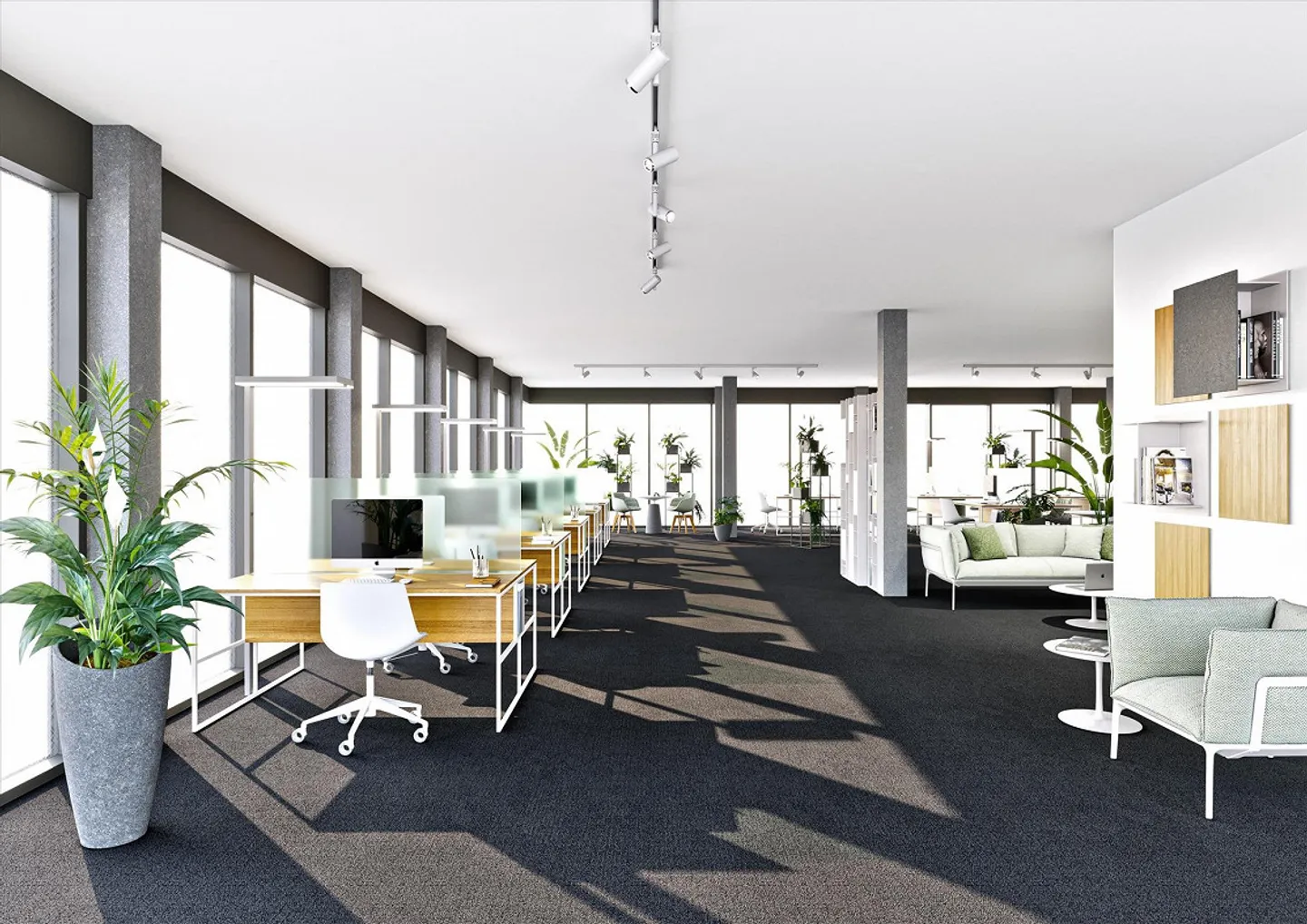 Gewerbefläche mit Schaufenstern - Foto 2 von 2