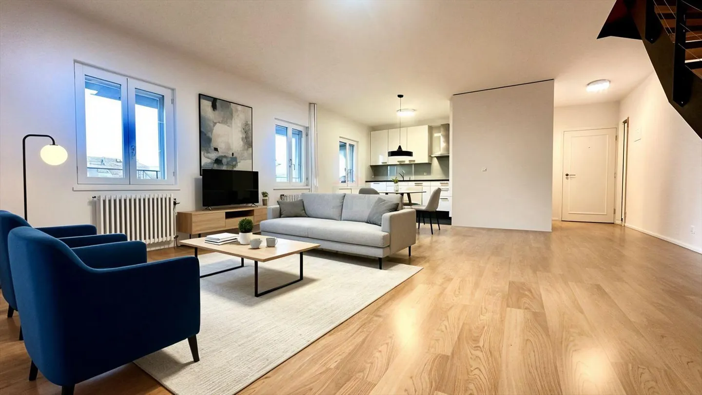 Charming 4-Room Duplex Apartment, Completely Renovated, 108 m² - Photo 1 of 8