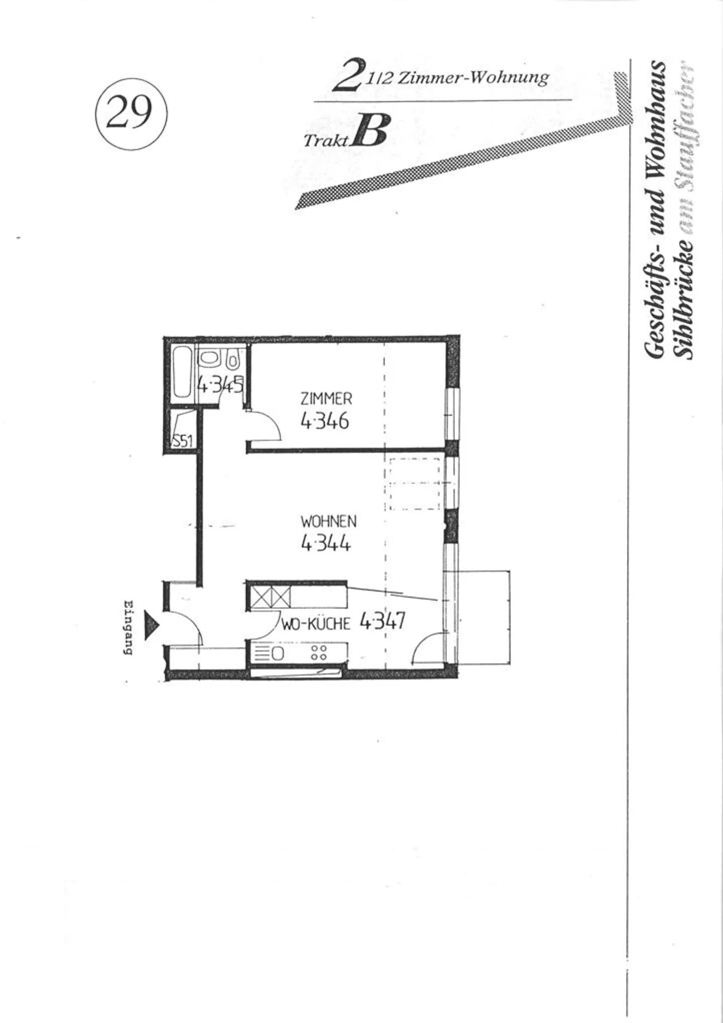 Wohnung im Herzen von Zürich - Foto 4 von 4