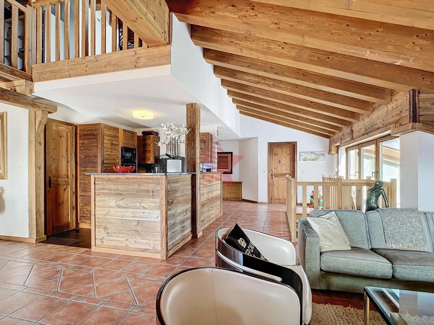 Magnifico attico duplex a Crans-Montana - Vista mozzafiato - Foto 7 di 13
