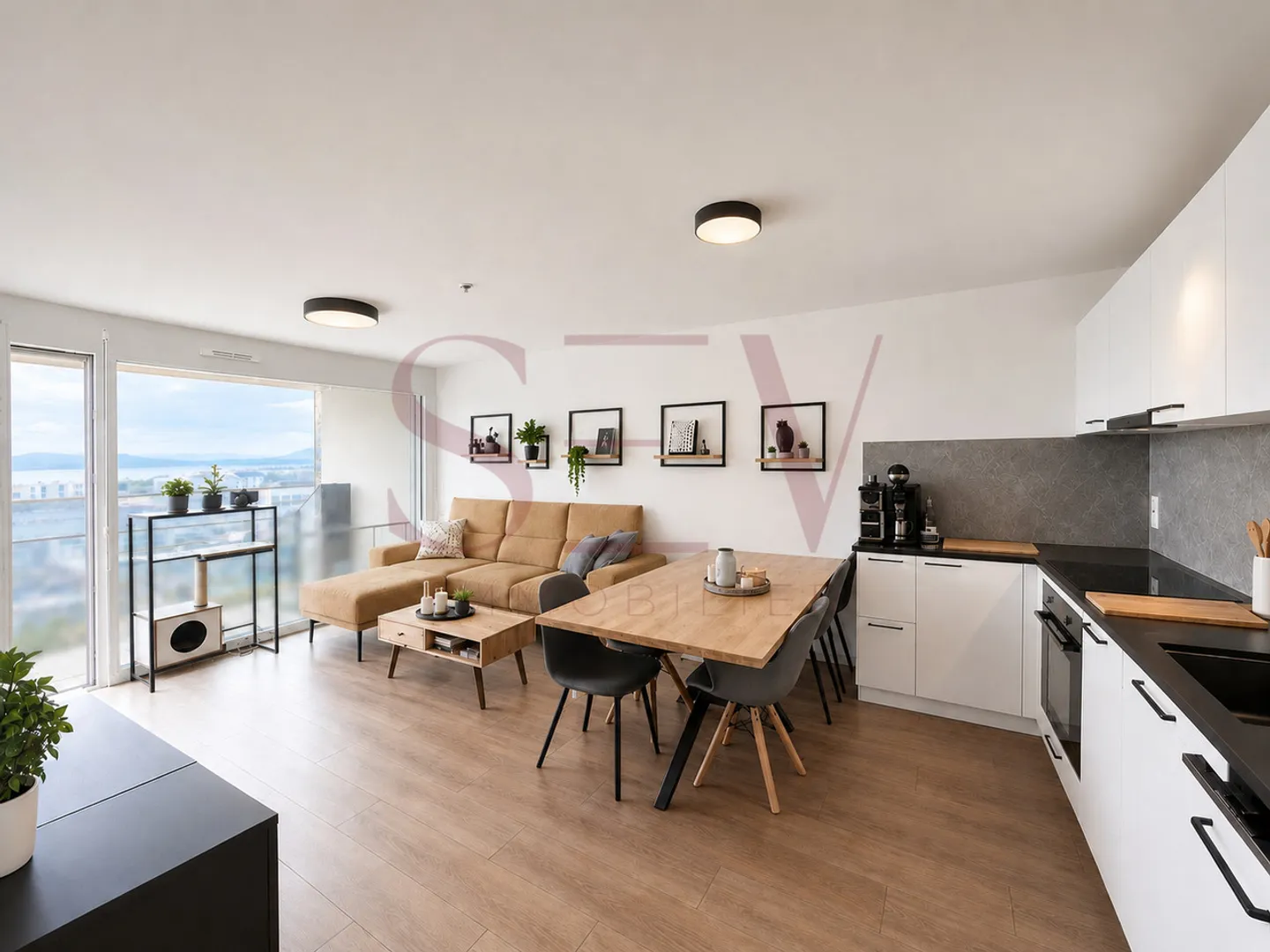 Appartement moderne avec vue lac - Photo 2 sur 5