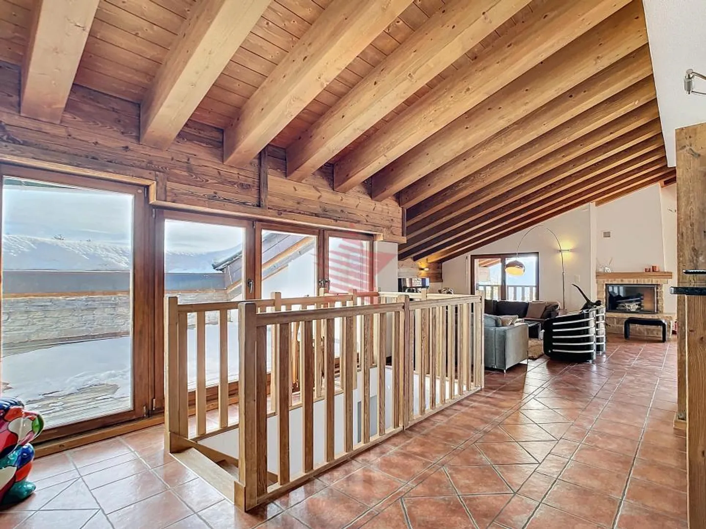 Magnifico attico duplex a Crans-Montana - Vista mozzafiato - Foto 12 di 13