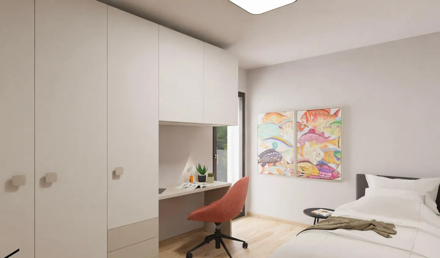BELLINZONA - À VENDRE NOUVEAUX 3.5 PIÈCES AVEC GRANDE TERRASSE - Photo 6 sur 7