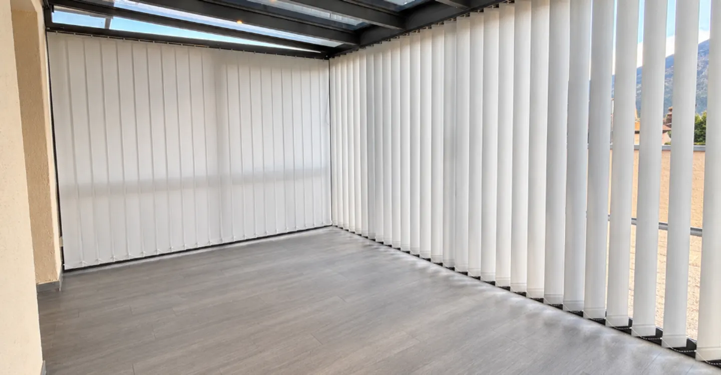 Schöne 3,5-Zimmer-Wohnung zur Miete in Monthey mit großer Terrasse - Foto 8 von 9