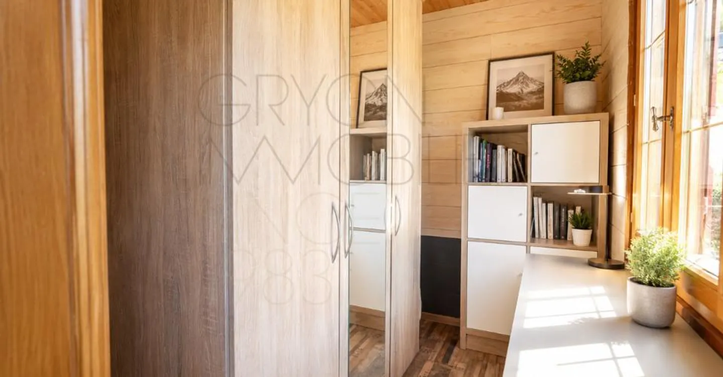 Chalet in Gryon mit unabhängigem Studio, Blick auf die Berge. - Foto 8 von 12