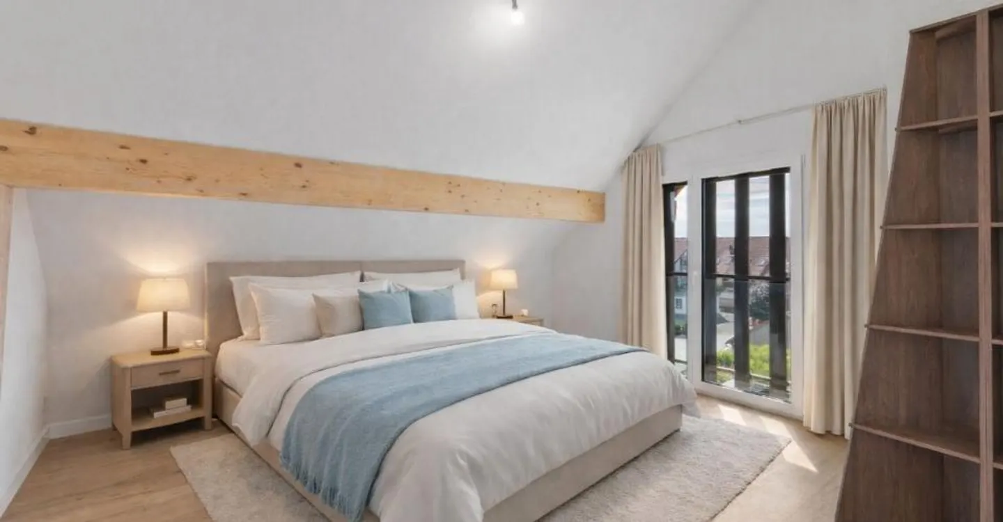Eleganza di un tempo e comfort moderno per questo appartamento di 4,5 stanze in un edificio classificato - Foto 1 di 11