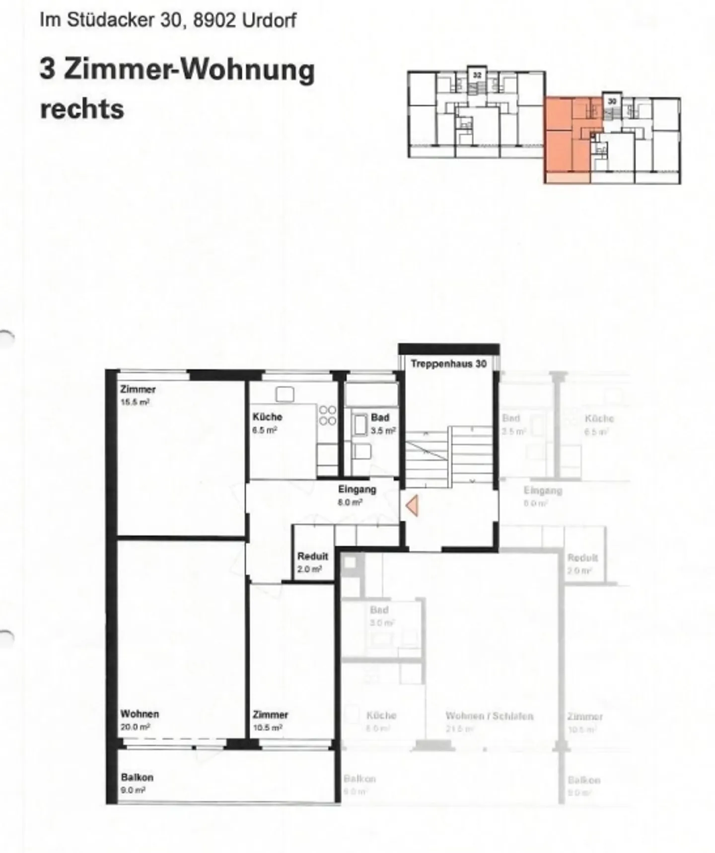 Bel appartement de 3 pièces presque neuf à Urdorf - Photo 12 sur 12