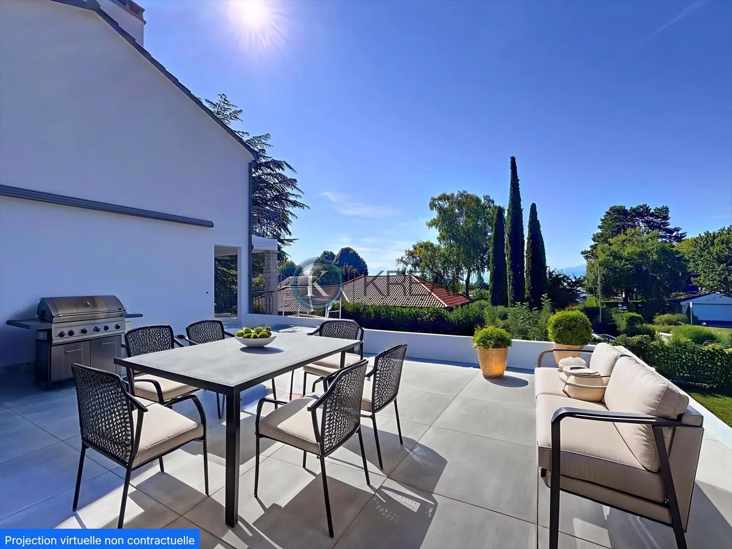 Rare opportunity: Apartment with terrace in a renovated PPE, 100 m from the lake - Photo 3 of 9