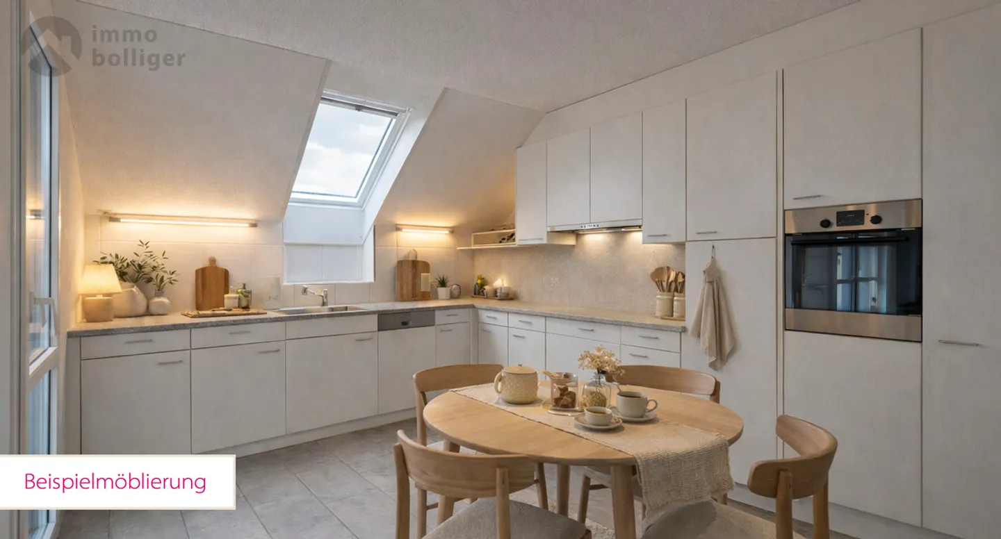 Grosszügige Dachwohnung in Zofingen - Foto 3 von 7