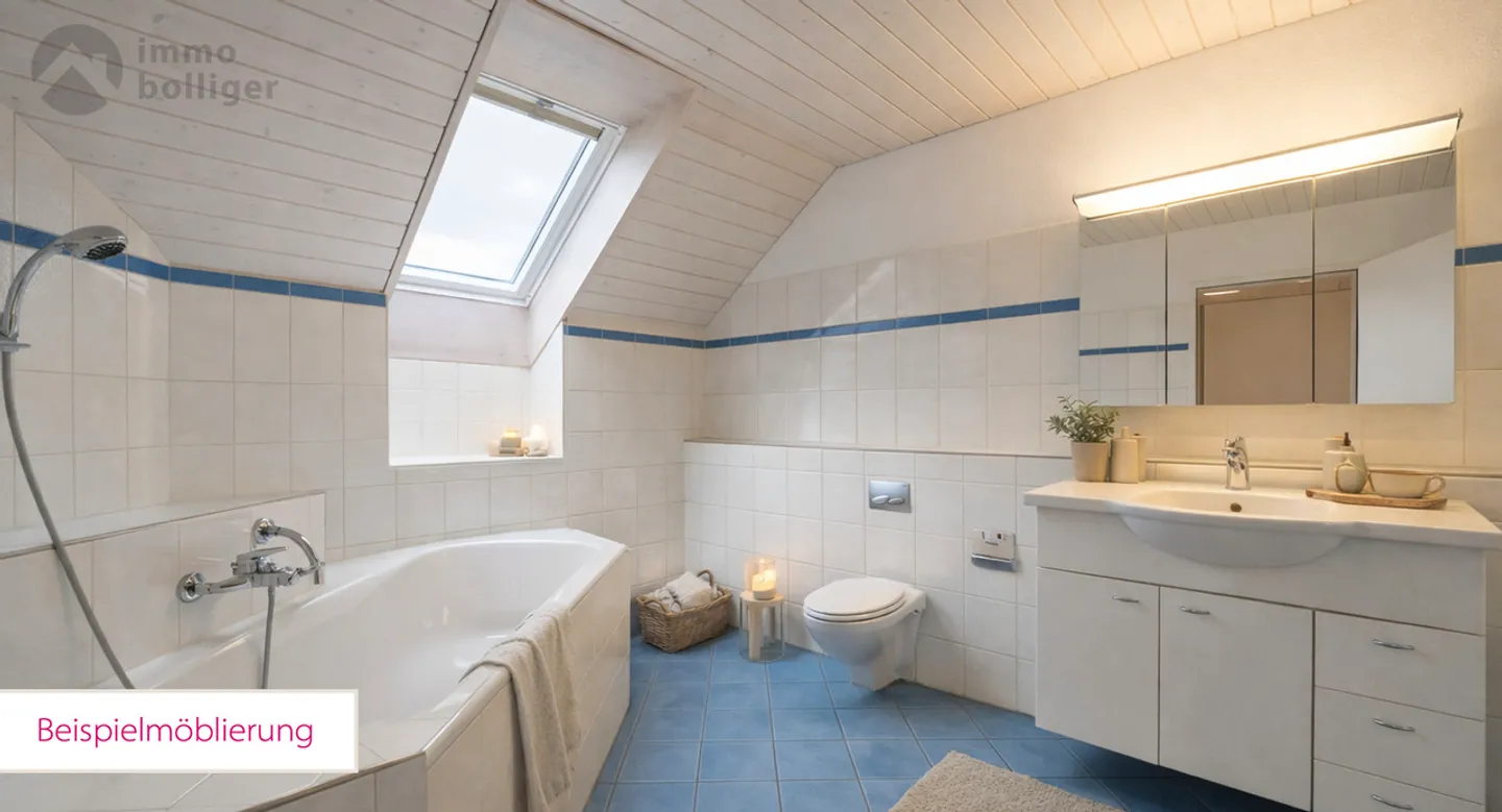 Grosszügige Dachwohnung in Zofingen - Foto 4 von 7