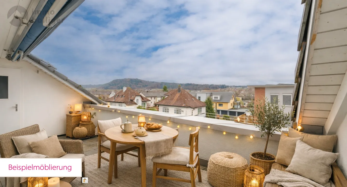 Grosszügige Dachwohnung in Zofingen - Foto 5 von 7