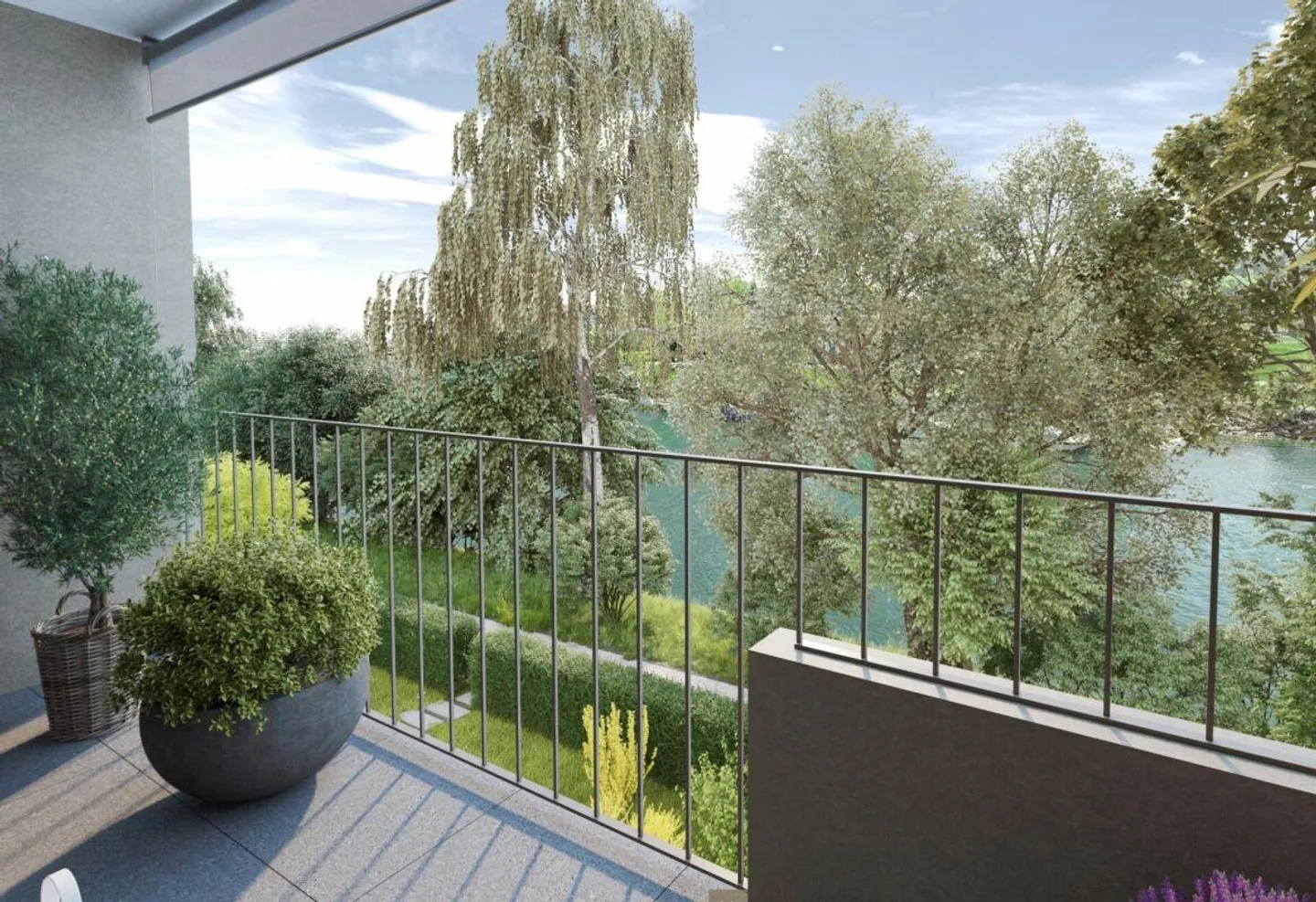 Aareblick I exclusive 4.5-room apartment directly on the Aare - Photo 1 of 8