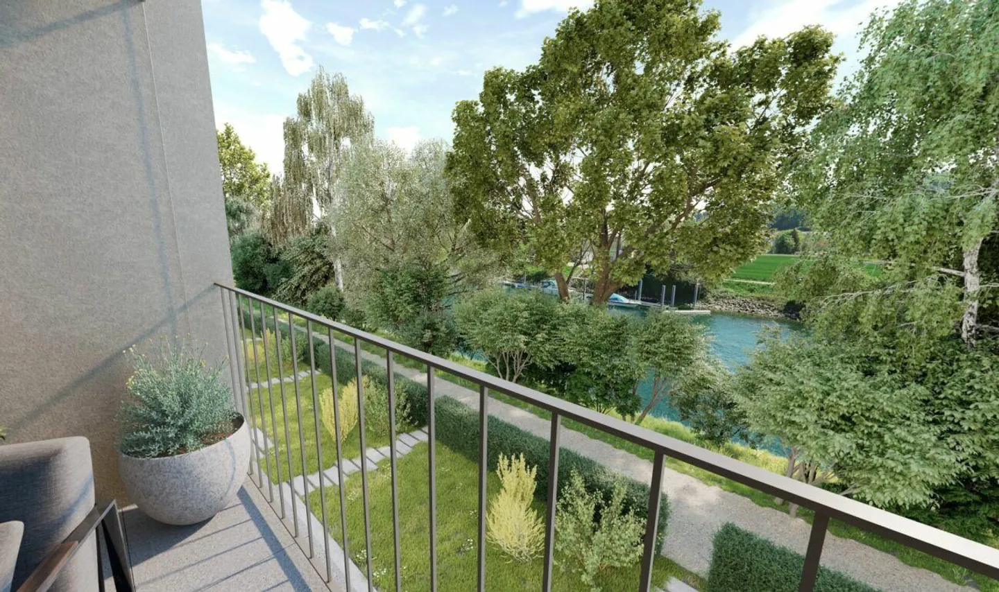 Aareblick I exclusive 4.5-room apartment directly on the Aare - Photo 4 of 8