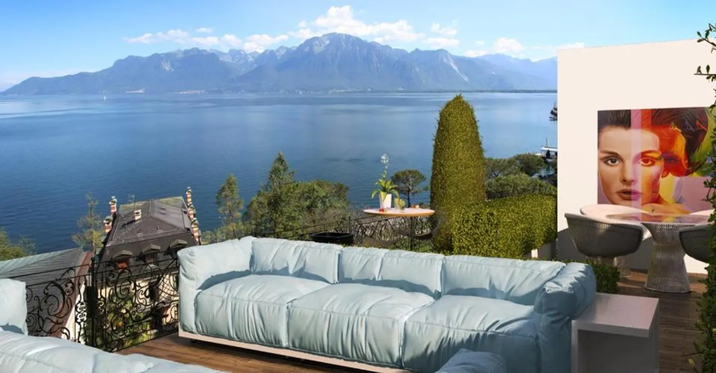 Charming Penthouse in Montreux - Photo 1 of 4