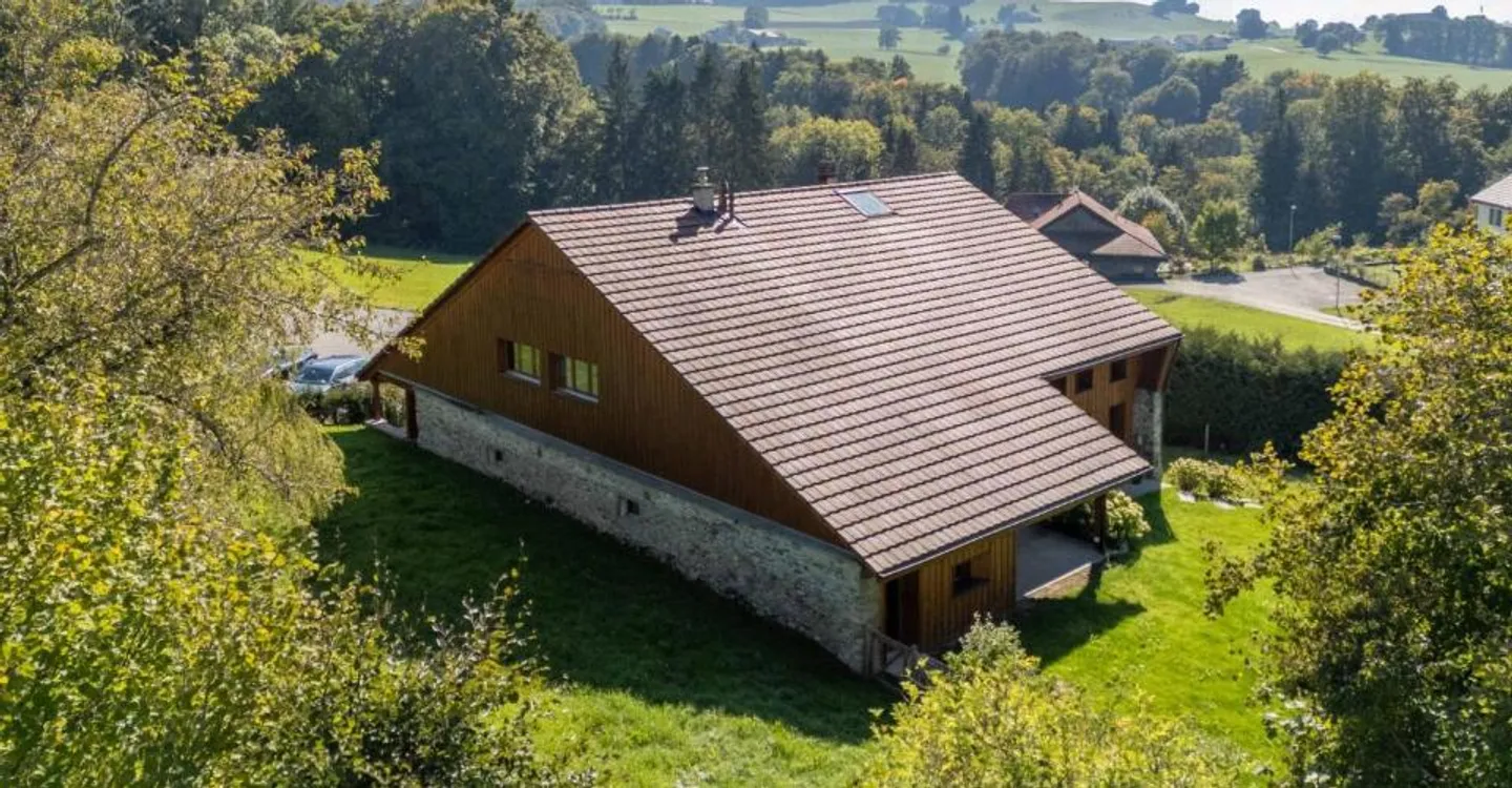 Exceptional character farm fully renovated in the heart of the Fribourg countryside - Photo 8 of 13