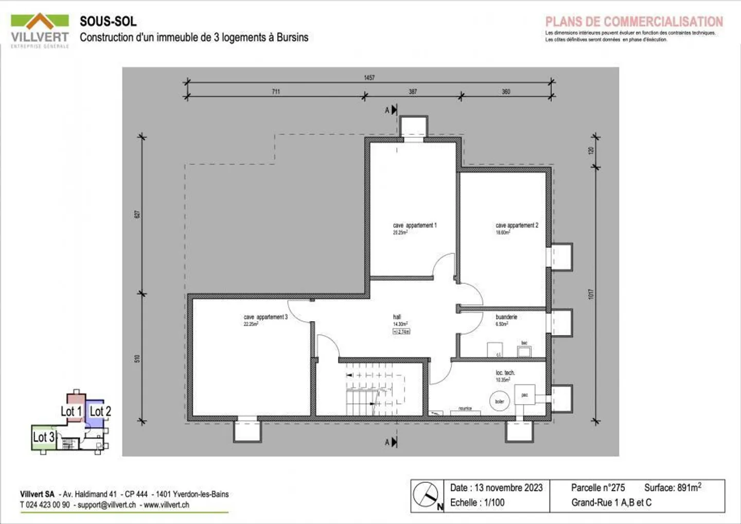 Obergeschoss 45 Zimmer - Foto 3 von 7