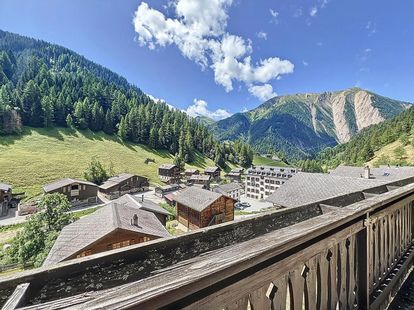 Charming Chalet Above the Rooftops of Binn - Photo 1 of 15