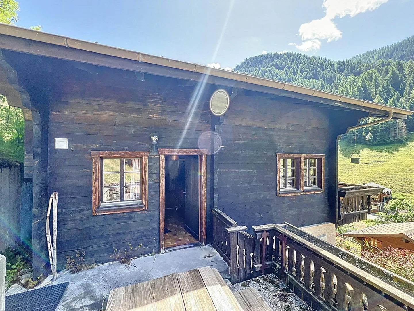 Charming Chalet Above the Rooftops of Binn - Photo 14 of 15