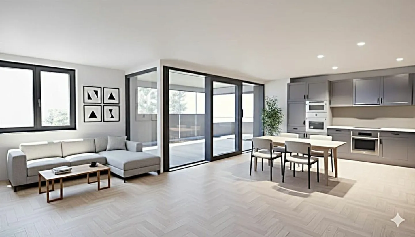 Spacious 3.5-room apartment with winter garden - Photo 1 of 7