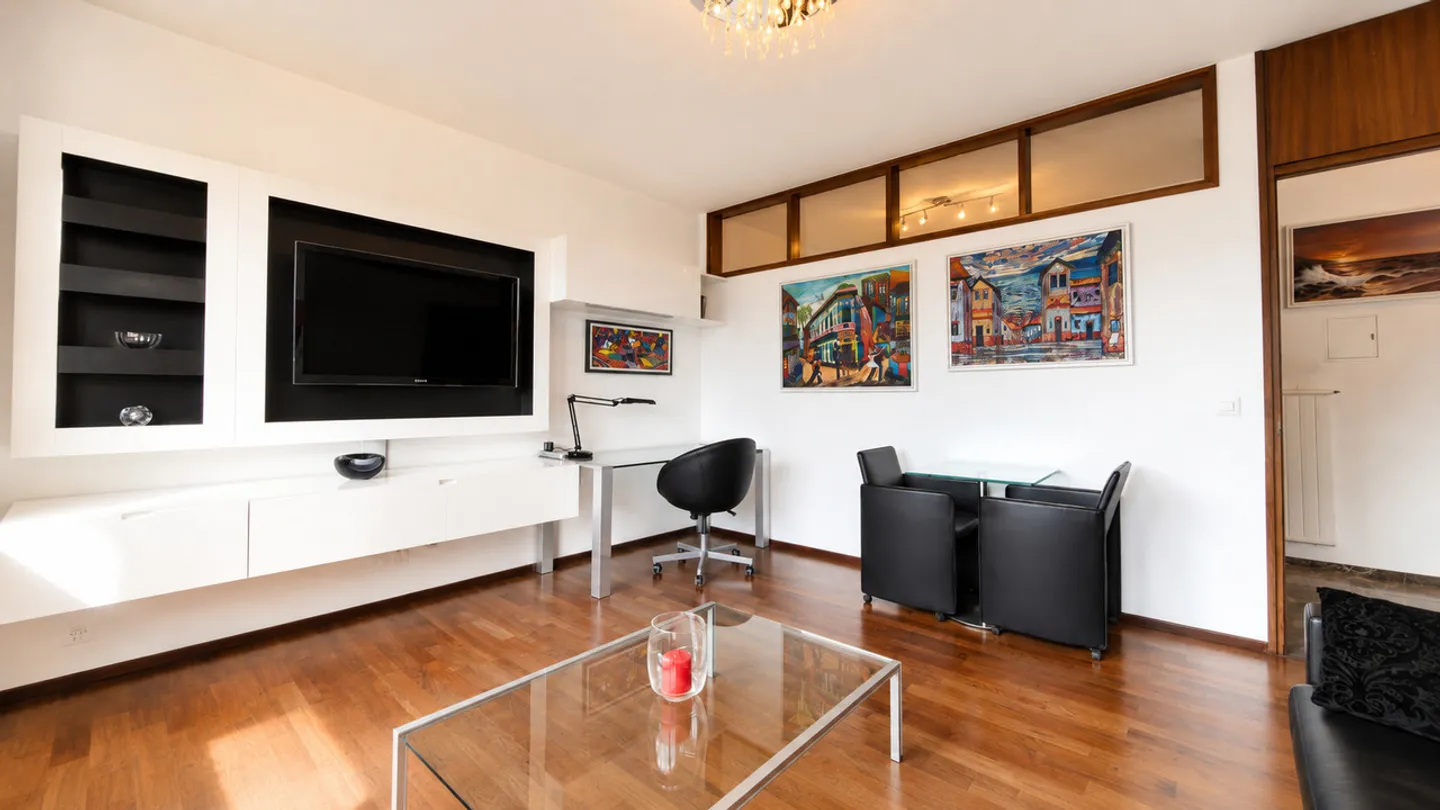 Pied-à-terre im Zentrum von Lugano mit offenem Blick auf den See - Foto 5 von 14