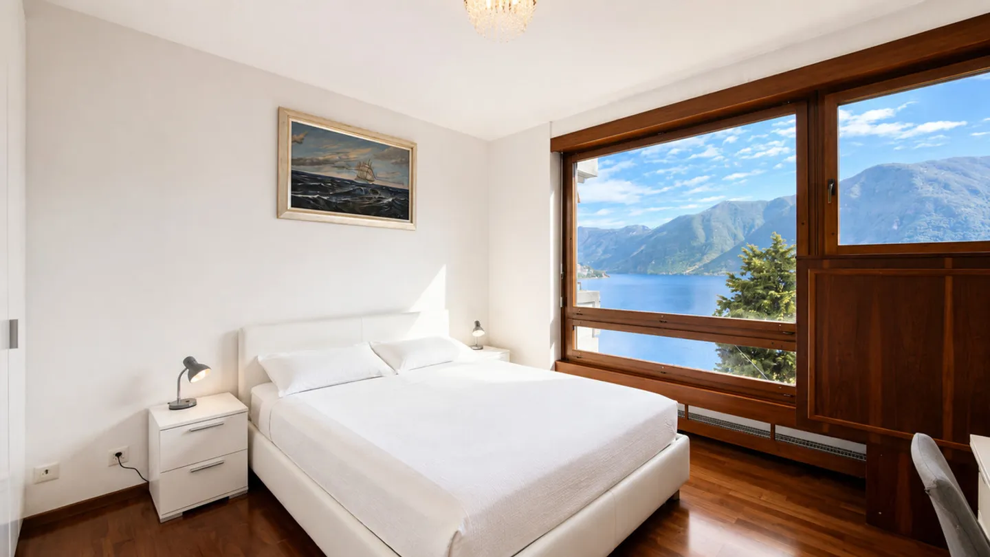 Pied-à-terre im Zentrum von Lugano mit offenem Blick auf den See - Foto 12 von 14